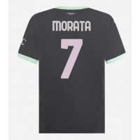 Pánský Fotbalový dres AC Milan Alvaro Morata #7 2024-25 Třetí Krátký Rukáv